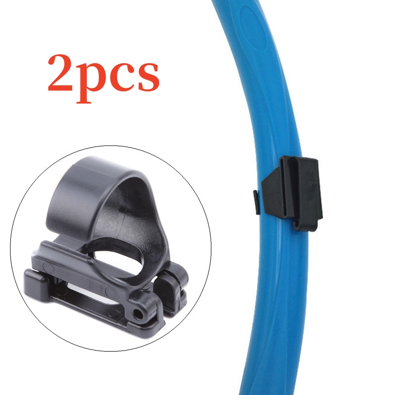 Silicone Mask Bracket - プラスチッククリップシュノーケルマスクキーパーホルダーリテーナースキューバダイビング用シリコーンシュノーケルバックルゴーグルバックルシリコーンチューブバックル