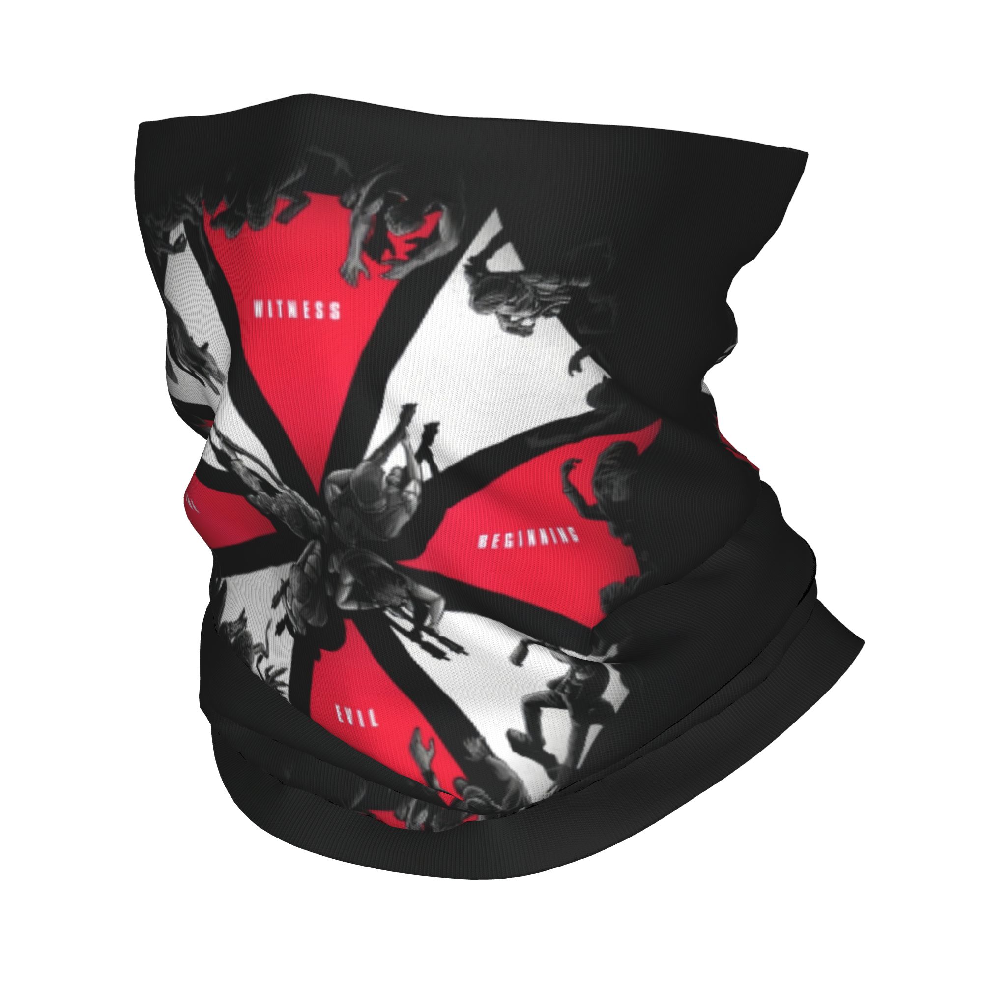 Neck Gaiter Face Cover - 傘企業 バイオハザード 日本 ホラーゲーム バンダナ ネックウォーマー