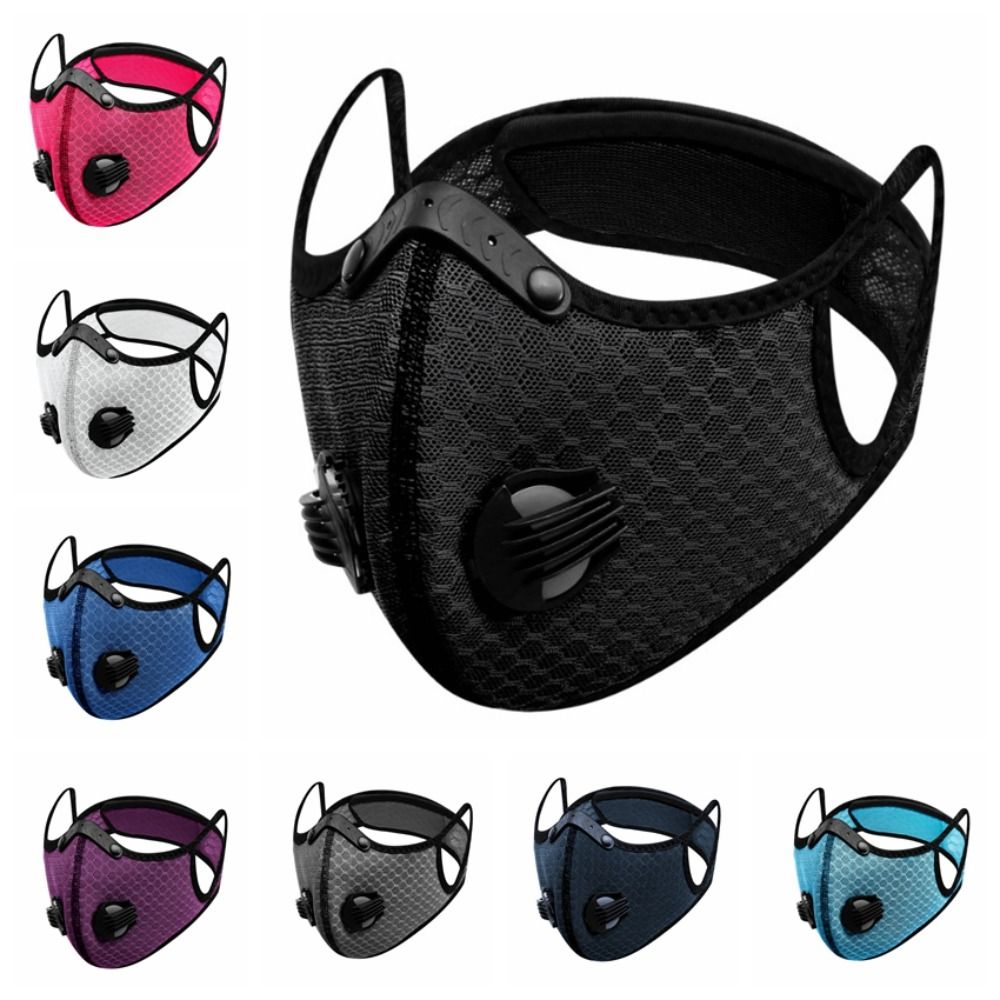 Dust Mask Construction - 通気性のある人間工学に基づいた防塵マスク、調節可能なノーズクランプ付き呼吸マスク、再利用可能、洗濯可能、活性炭フィルター構造