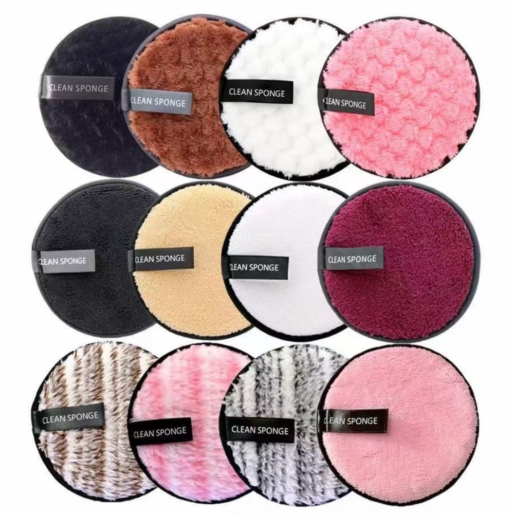 Cloth Face Mask Washable - マイクロファイバーメイクアップリムーバーパッド,再利用可能なフェイスタオル,洗える綿パッド,メイクアップワイプ,スキンケアツール,1個