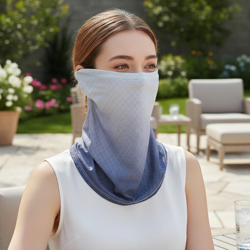 Kids Face Mask - UVカットフェイスマスク アウトドアサイクリング用 通気性のある日焼け止めネックプロテクター 夏のスポーツやバイク乗車に最適