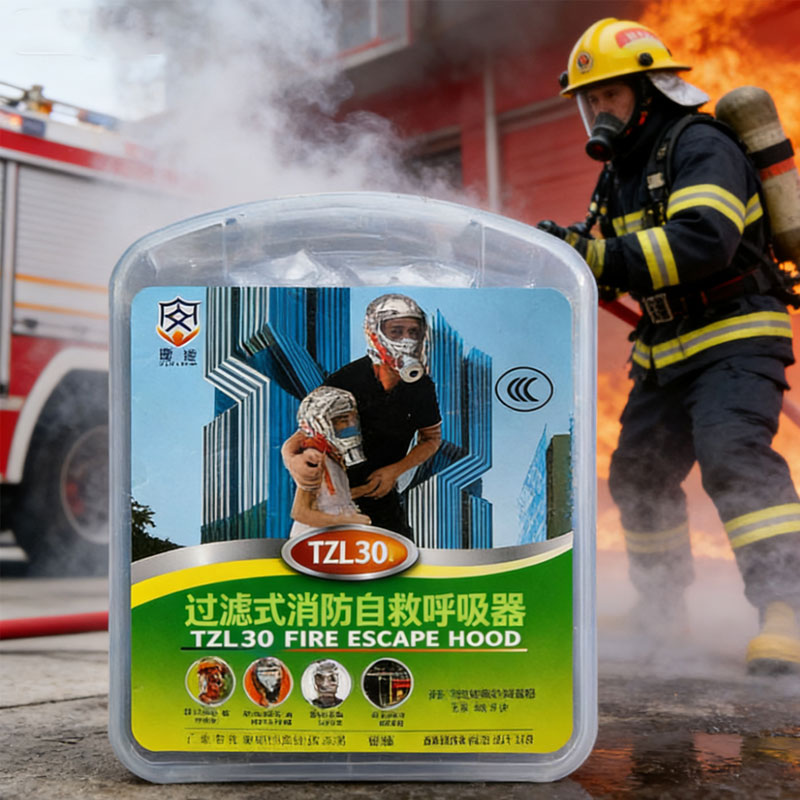 Kn95 Respirator Mask - 火災安全呼吸器 火災呼吸器 機器 保護マスク フィルタータイプ 煙濾過製品