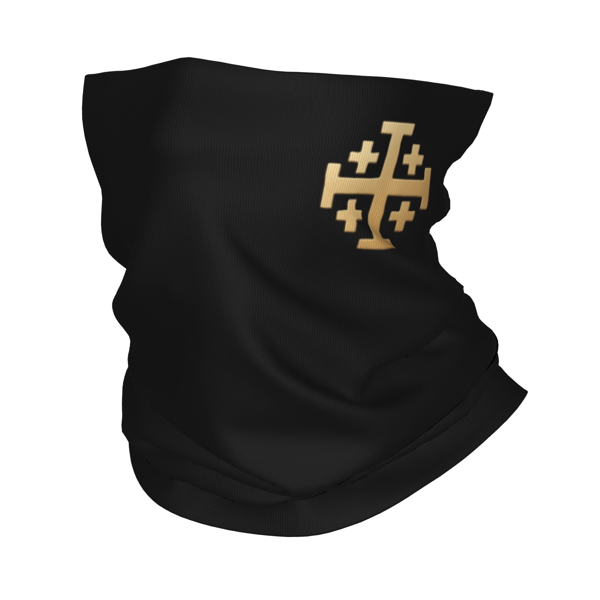 Neck Gaiter Face Cover - 騎士エルサレムクロスクリスチャンバンダナネックカバープリントテンプル騎士団イエスバラクラバフェイスマスクスカーフヘッドバンド男性女性大人