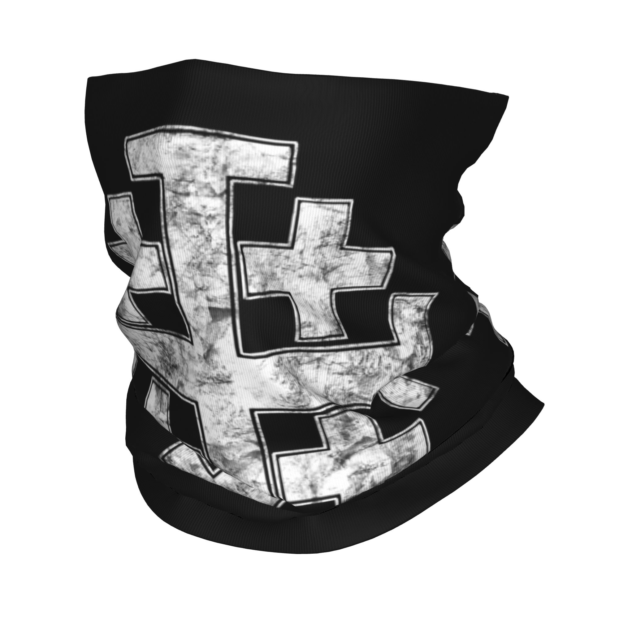 Neck Gaiter Face Cover - 騎士エルサレムクロスクリスチャンバンダナネックカバーバラクラバフェイスマスクスカーフプリントテンプラーイエスヘッドバンド男性女性大人