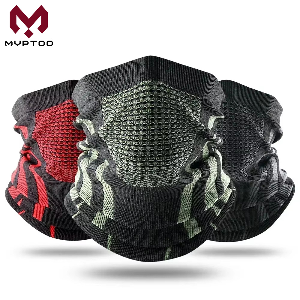 Sports Mask Breathable - 男性と女性のための柔らかい冬の指輪チューブ,ターバン,防風,ハーフフェイススカーフ