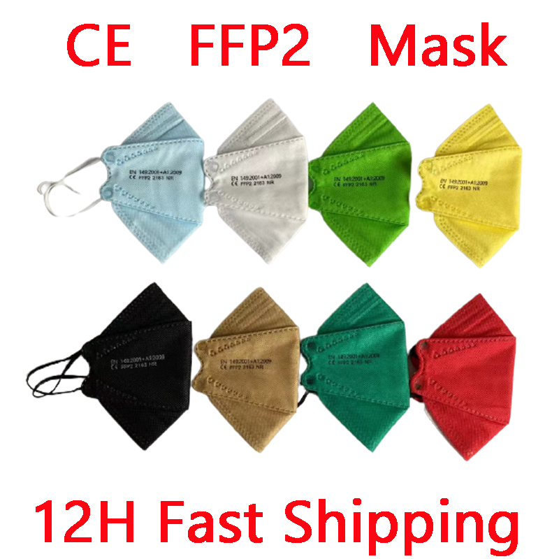 Kn95 Respirator Mask - FFP2マスクFPP2承認マスク安全防塵マスク魚マスク保護フェイスマスクFPP2マスクKN95 ffp2masks
