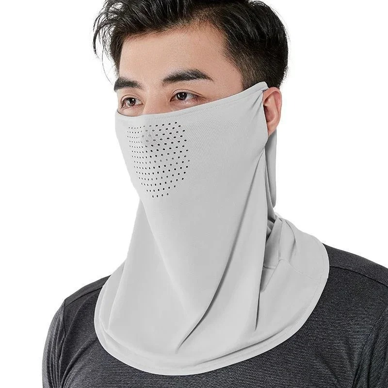 メンズ・レディース兼用 アイスシルク UVカット 日焼け止め - Sports Mask Breathable のレビューと価格