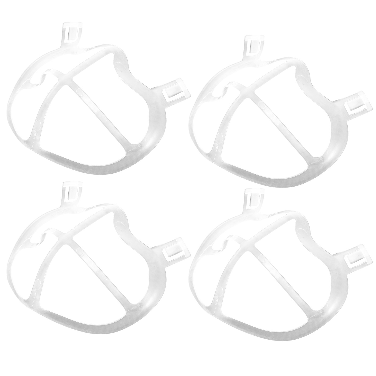 10 個超薄型ソフトシリコンマスクホルダー 3D 輪郭サポー - Silicone Mask Bracket のレビューと価格