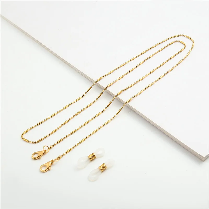 ファッションサングラスチェーン女性男性クラシックメタルフェイ - Mask Chain Holder のレビューと価格