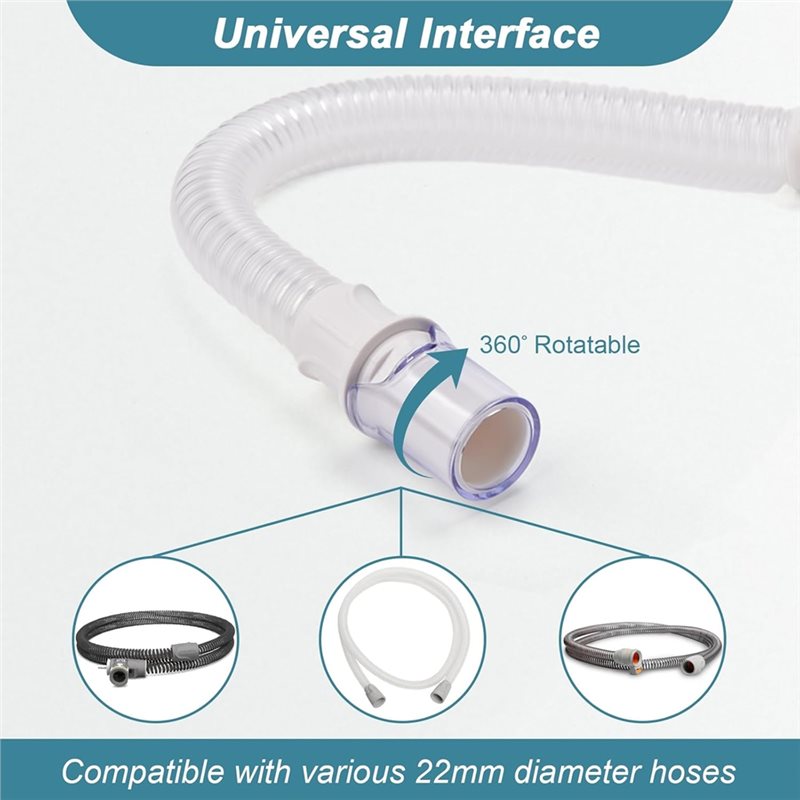 CPAP マスクチューブ付属 1 セットユニバーサル鼻マスク - Silicone Mask Bracket のレビューと価格