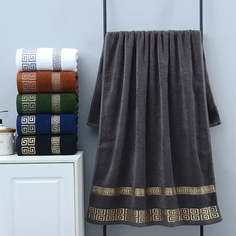 特大バスタオル 140x70cm ブラック グリーン ホワイ - Cloth Face Mask Washable のレビューと価格