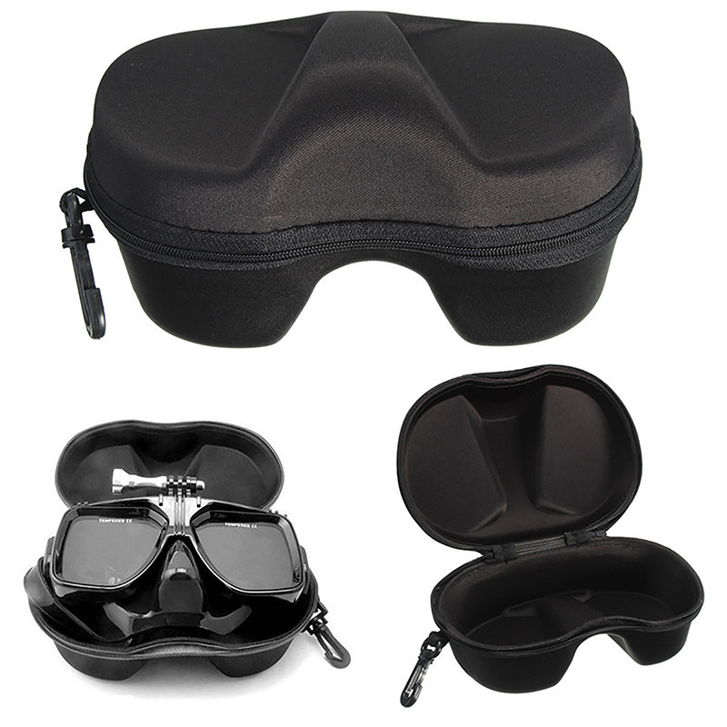 水中ダイビングメガネ収納ボックス シュノーケルマスクゴーグル - Face Mask Storage Box のレビューと価格