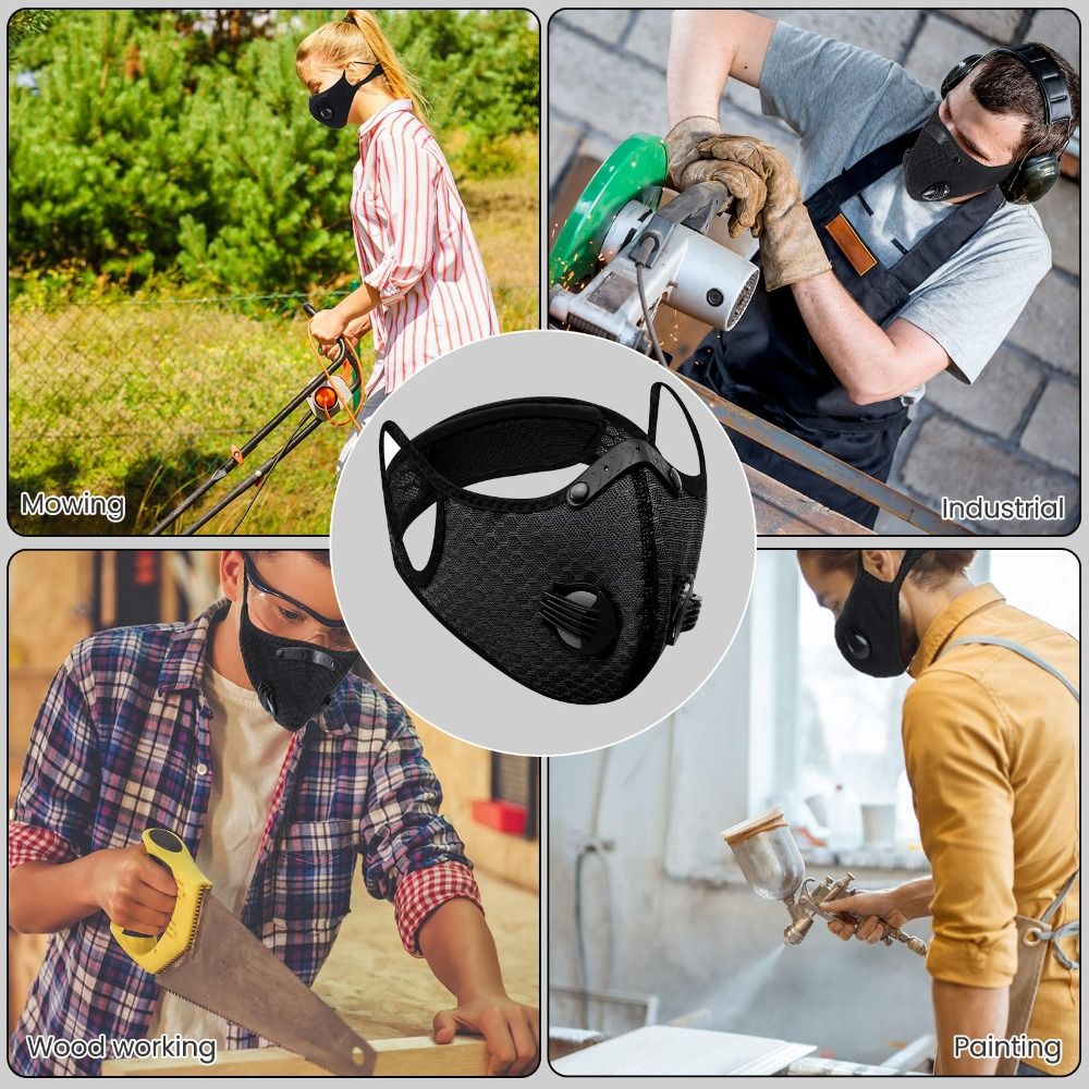 通気性のある人間工学に基づいた防塵マスク、調節可能な防塵マス - Dust Mask Construction のレビューと価格