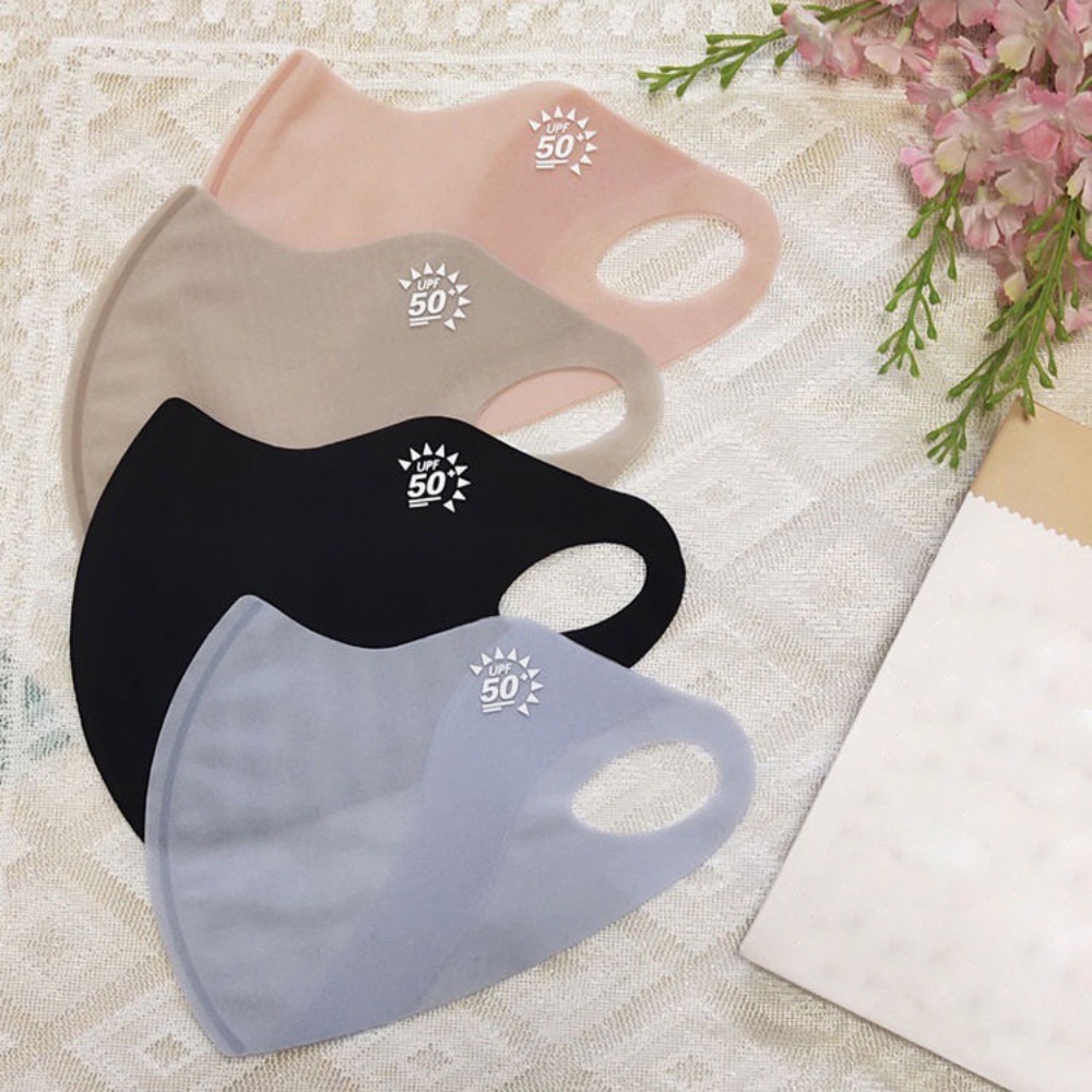 超薄型抗 uv アイスシルクサンシェードマスク夏のアウトドア - Cloth Face Mask Washable のレビューと価格