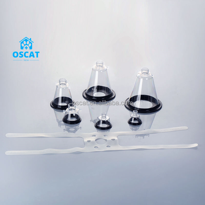 OSCAT獣医用機器使い捨て医療用PVCフルフェイス鼻腔手術 - Disposable Surgical Mask のレビューと価格