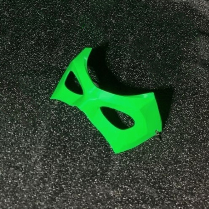 アニメスーパーヒーローグリーンコスプレアイマスク PLA 大 - Respirator Half Face のレビューと価格