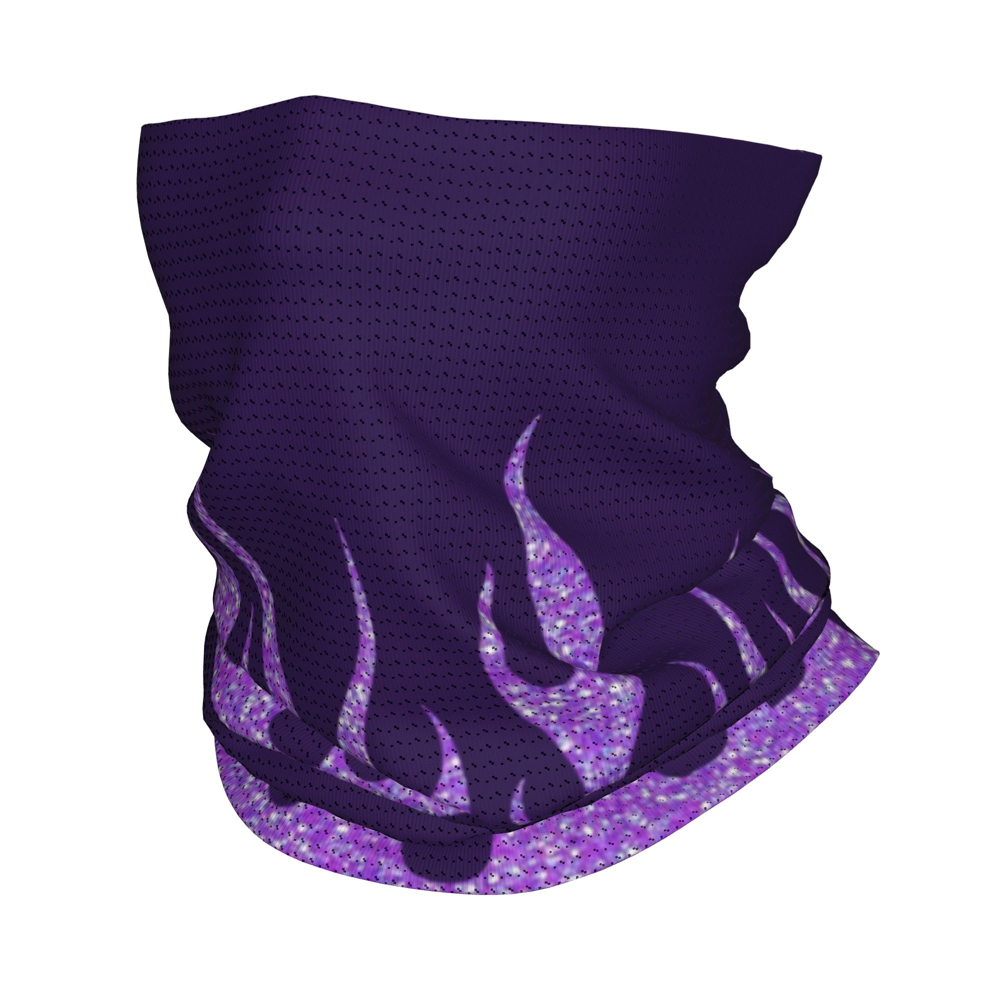 カスタムパープルグリッターフレームズバンダナネックゲイターU - Neck Gaiter Face Cover のレビューと価格