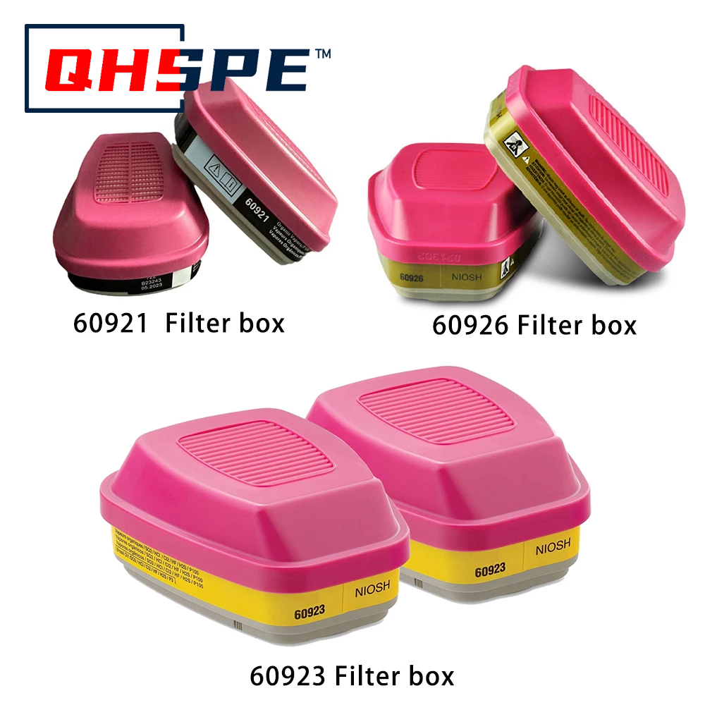 P100保護多機能ガス/蒸気カートリッジ、ガスマスク用有機蒸 - Face Mask Storage Box のレビューと価格