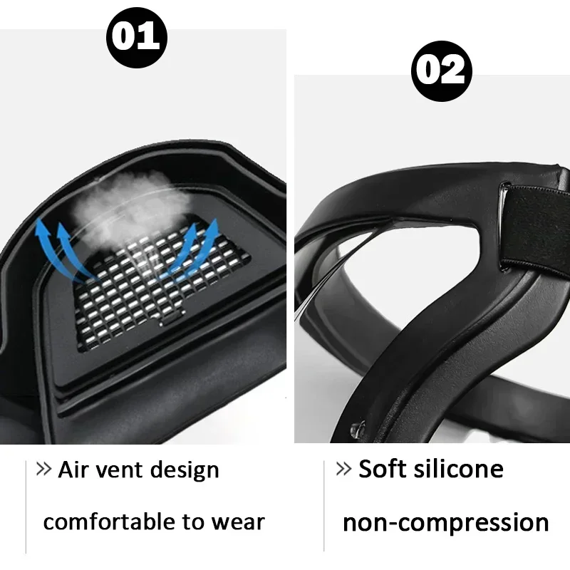 クリアフェイスマスク,ヘッドアイ安全カバー,スクリーンバイザ - Anti Pollution Mask のレビューと価格