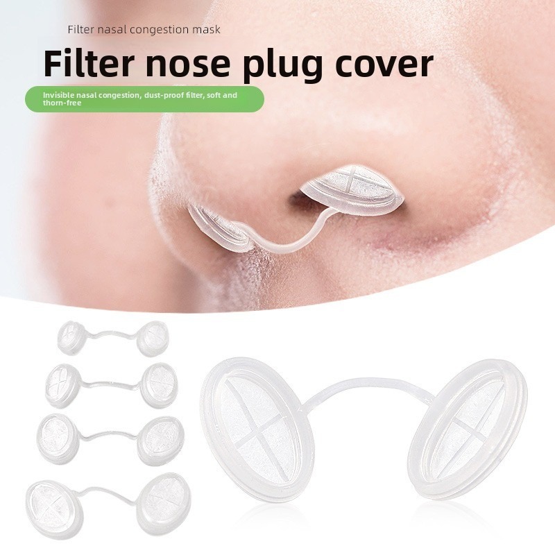 使い捨て透明鼻フィルタープラグ鼻拡張器防塵汚染物質ヘイズ工業 - Anti Pollution Mask のレビューと価格