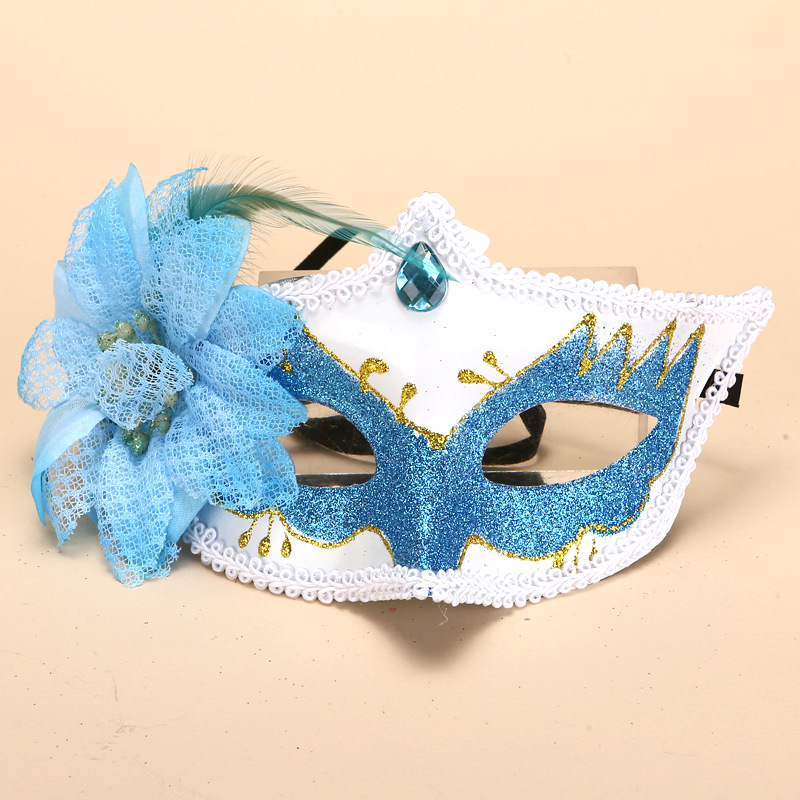 プラスチック仮面舞踏会マスクファッショナブルで快適な装飾ハー - Respirator Half Face のレビューと価格