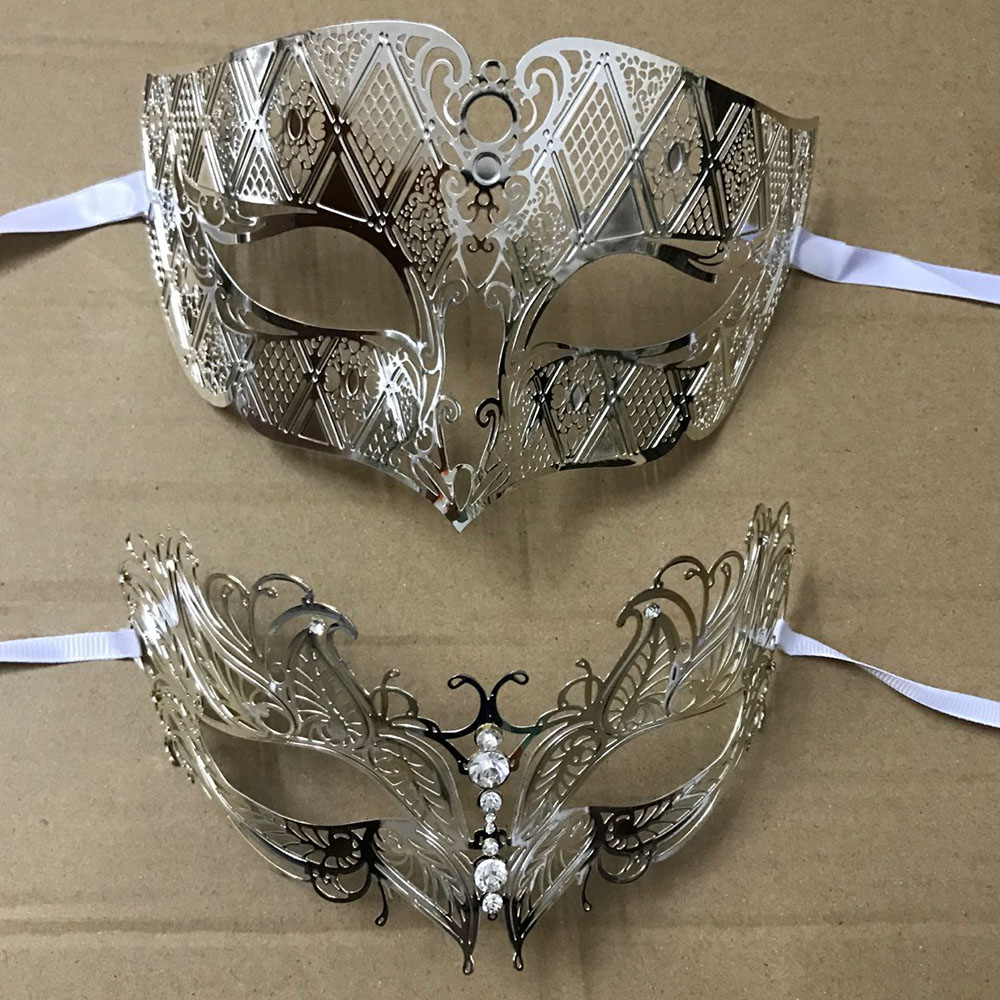 男性と女性のための高級シルバーマスク,メタリックレーザーカッ - Black Face Mask Pack のレビューと価格
