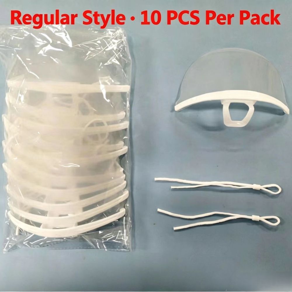 曇り止めクリアケータリングマウスシールド食品グレードPC素材 - Mask Lanyard Adjustable のレビューと価格