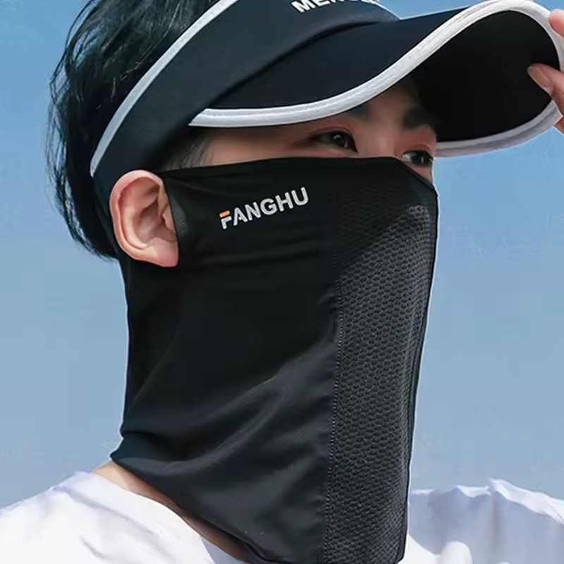 1 個日焼け止めマスクメッシュ通気性耳ループマスク弾性日焼け - Sports Mask Breathable のレビューと価格