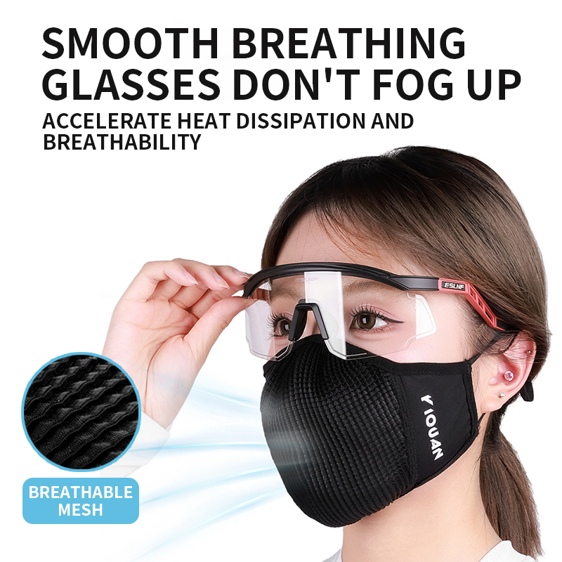 YIQUAN スポーツ サイクリング マスク - 二重通気性 - Anti Pollution Mask のレビューと価格