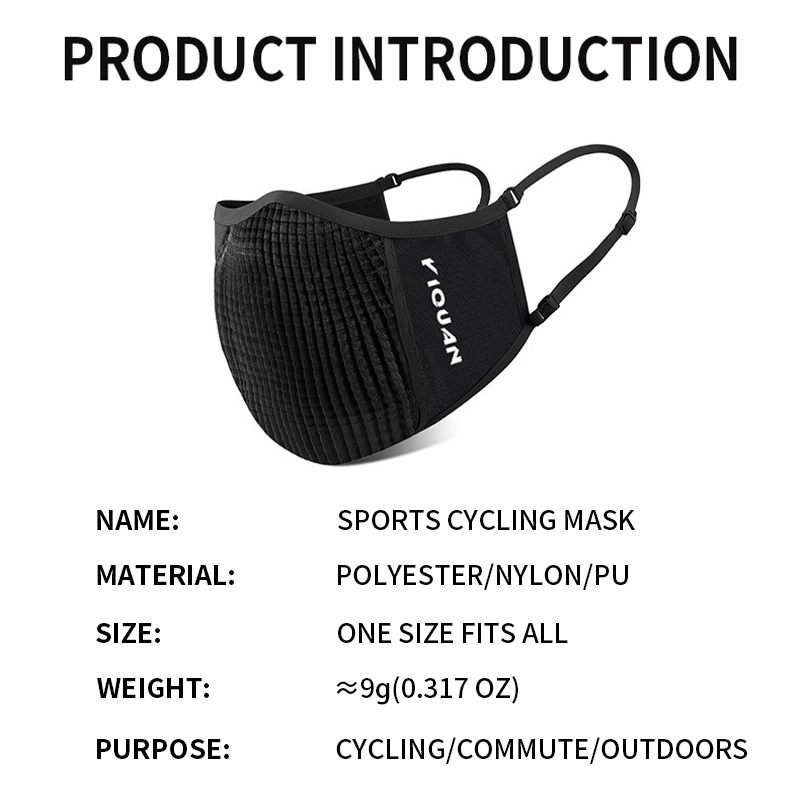 YIQUAN スポーツ サイクリング マスク - 二重通気性 - Anti Pollution Mask のレビューと価格