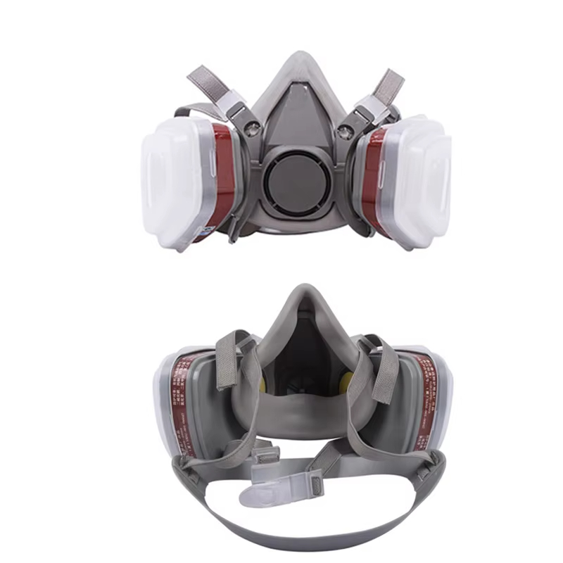 ガスマスク 6200 セット車両塗装スプレーカートリッジボッ - Face Mask Storage Box のレビューと価格