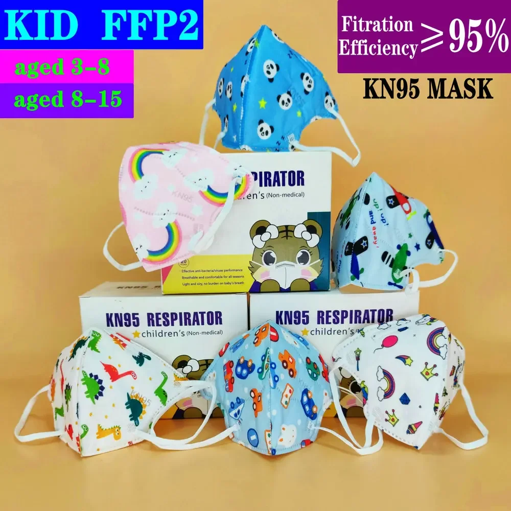 FFP2 CE マスク KN95 子供子供 5 層フェイスマ - Kn95 Respirator Mask のレビューと価格