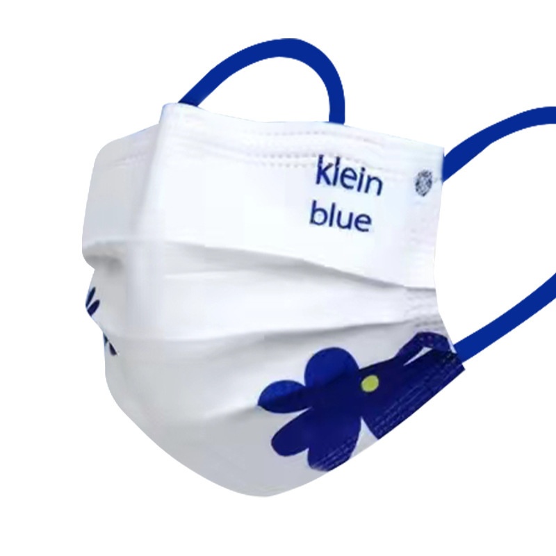 高品質クラインブルー使い捨てマスク、保護力抜群、流行のフラッ - Disposable Mask Blue のレビューと価格