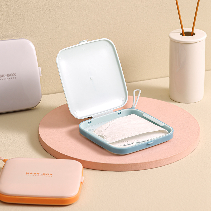 再利用可能な防塵マスク,1ピース,マウスマスク用収納バッグ - Face Mask Storage Box のレビューと価格