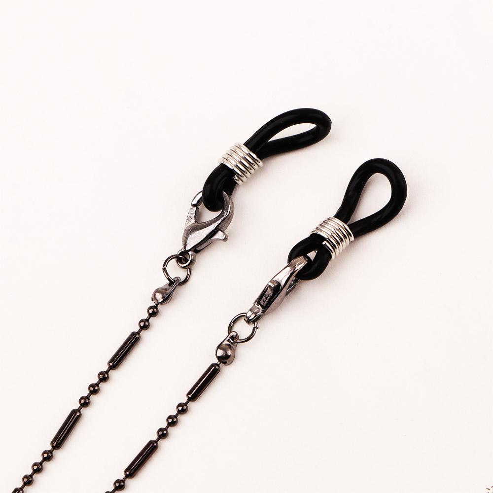 レトロトレンディなネックストラップ女性ミニマリスト男性ビーズ - Mask Chain Holder のレビューと価格