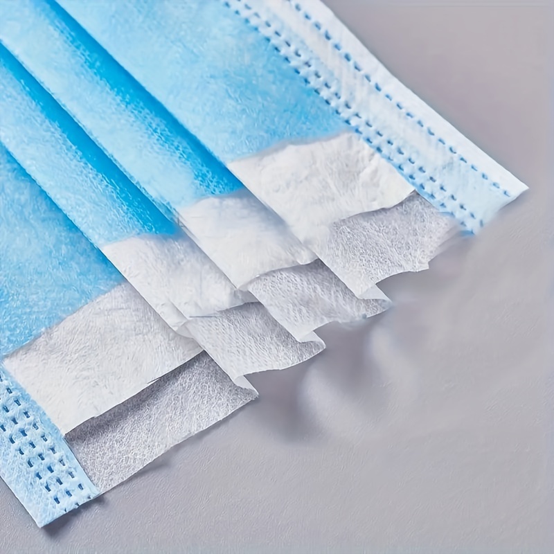 10日以内にお届けします！ 400枚入り 厚手の青色使い捨て - Disposable Mask Blue のレビューと価格