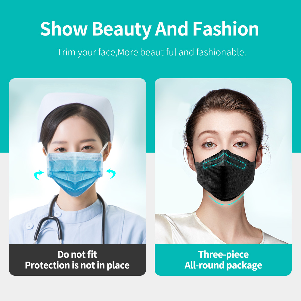 10-100個入り マスク FFP2 フェイスマスク CE認 - Disposable Surgical Mask のレビューと価格