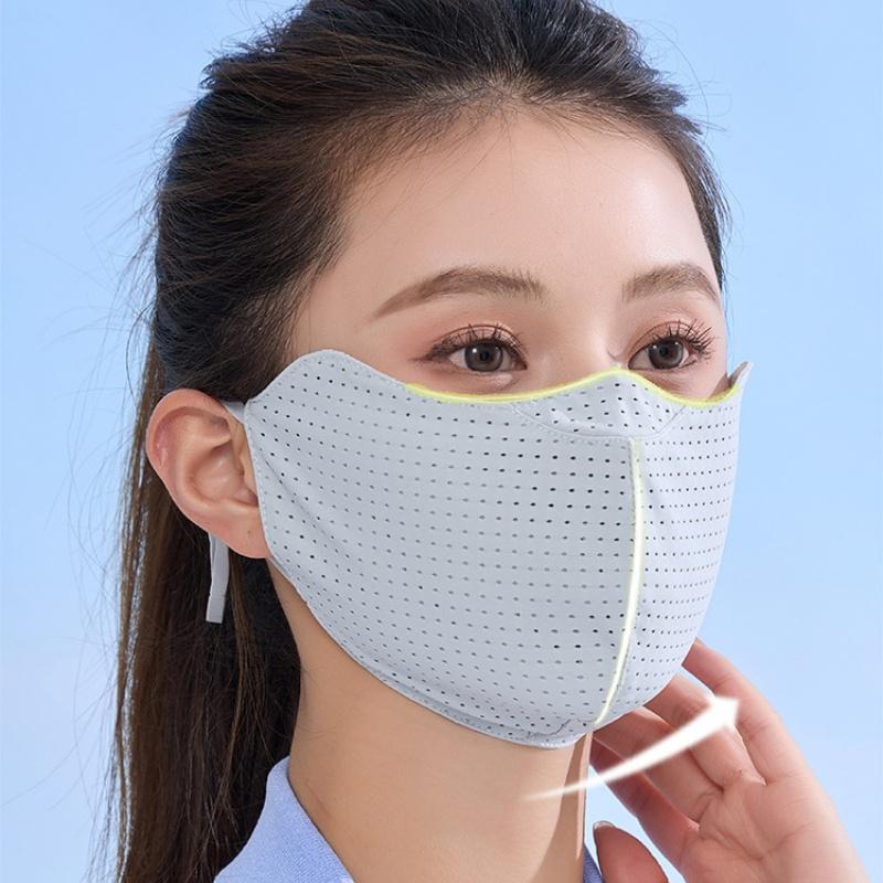 防塵メッシュフェイスカバースカーフアウトドアスポーツマスク無 - Kids Face Mask のレビューと価格
