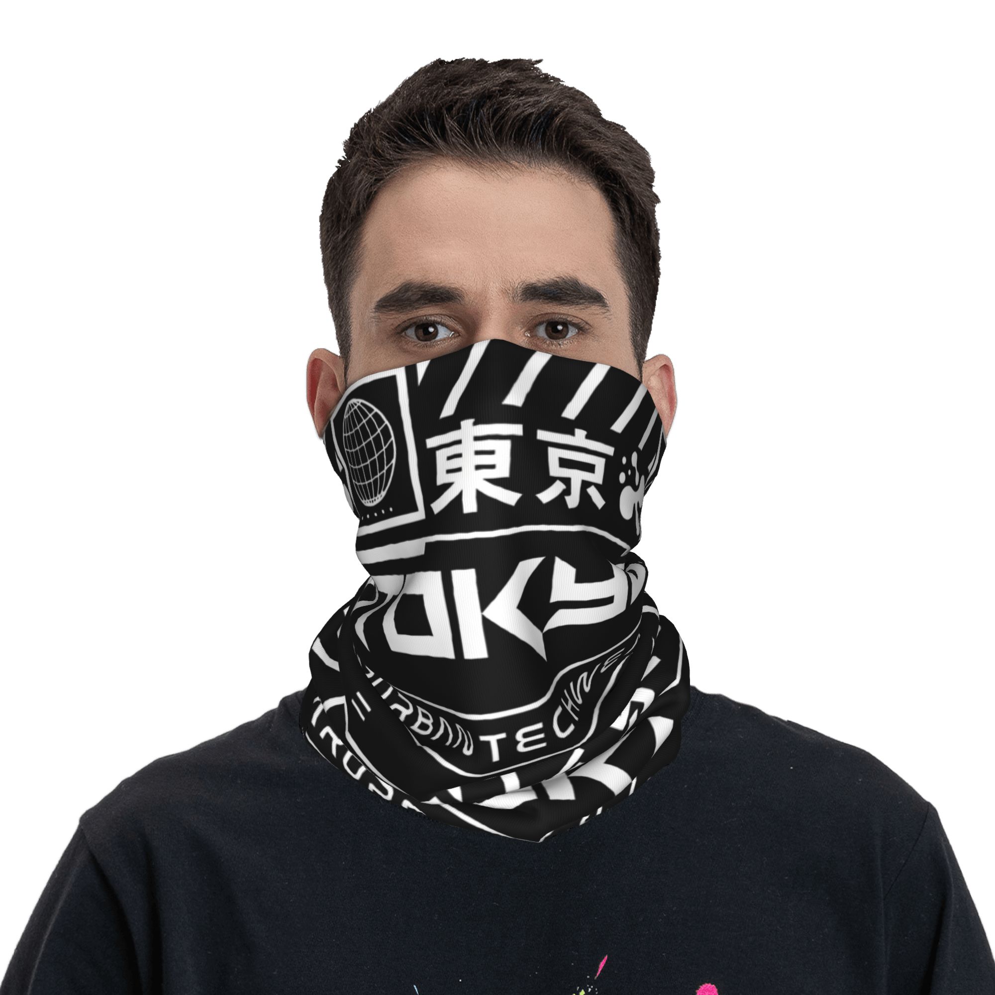カスタムテックウェアバンダナネックゲイター防風フェイススカー - Neck Gaiter Face Cover のレビューと価格