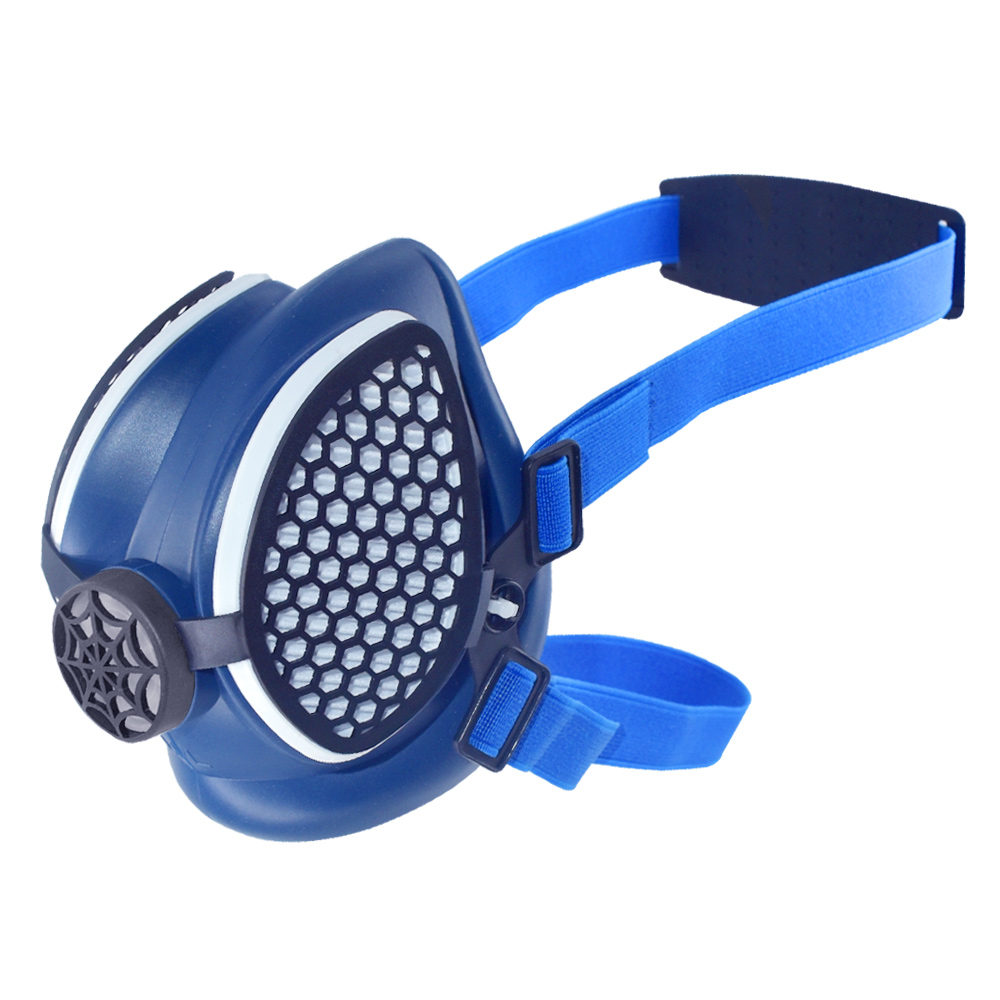 交換可能で再利用可能なフィルター付きシリコンハーフマスクマス - Respirator Half Face のレビューと価格