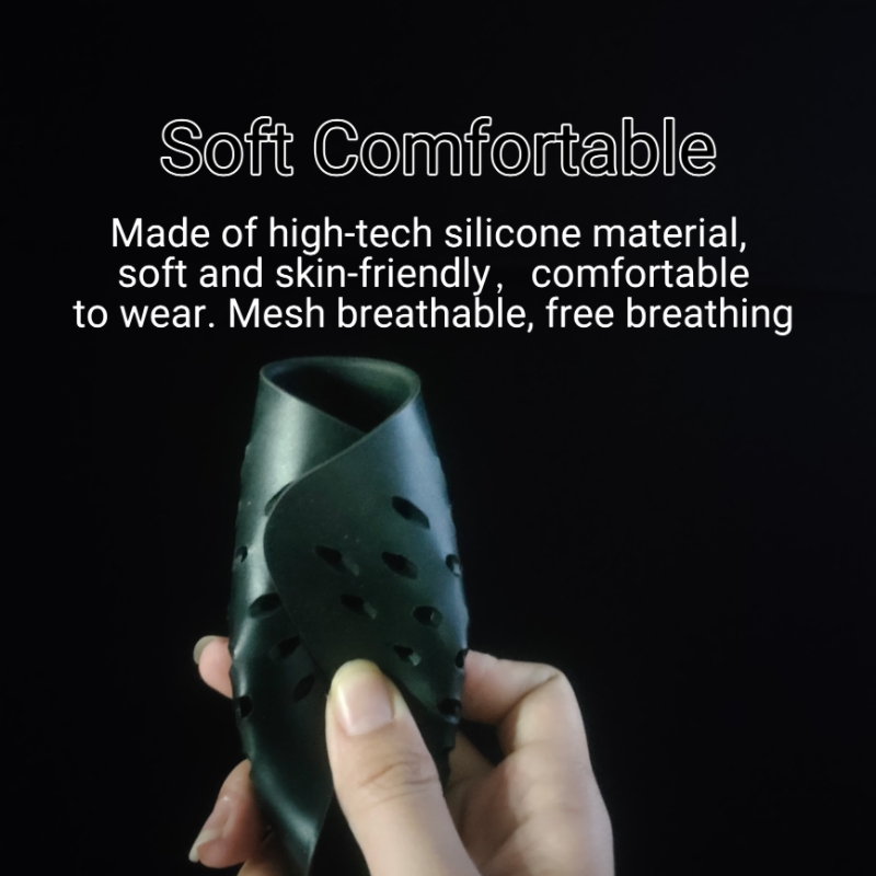 3D ハーフフェイスブラケットシリコンマスクハロウィンコスプ - Silicone Mask Bracket のレビューと価格