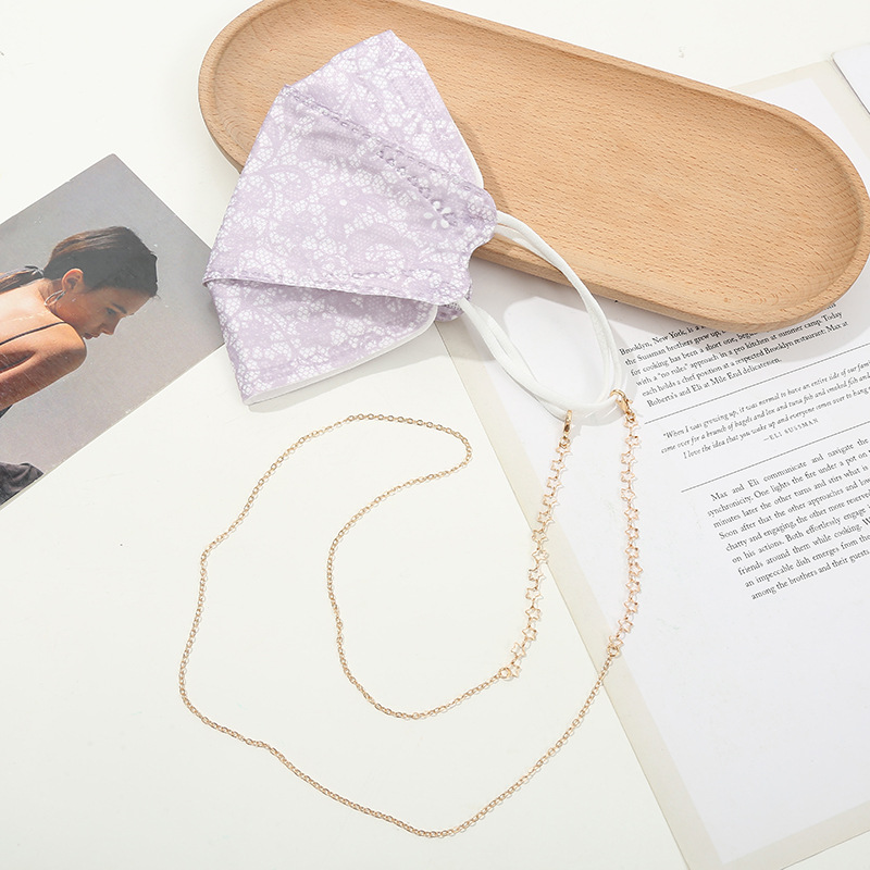 2022 ファッションメガネチェーン女性のためのパールマスク - Mask Chain Holder のレビューと価格