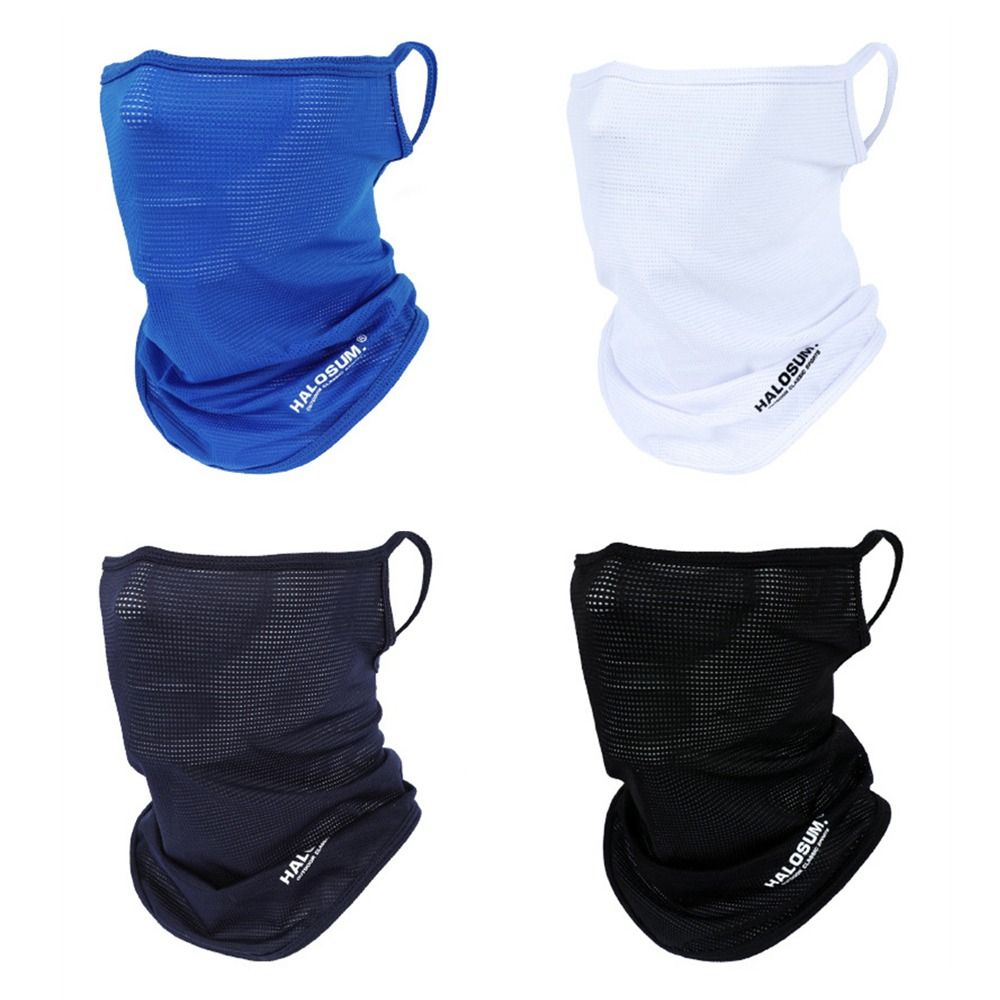 夏アイスシルク日焼け防止バイクマスクフルフェイスマスク目出し - Sports Mask Breathable のレビューと価格