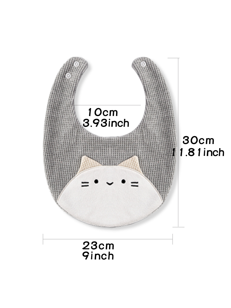 2 個ベビーよだれかけ子猫テディベアベビーよだれかけ新生児マ - Kids Face Mask のレビューと価格