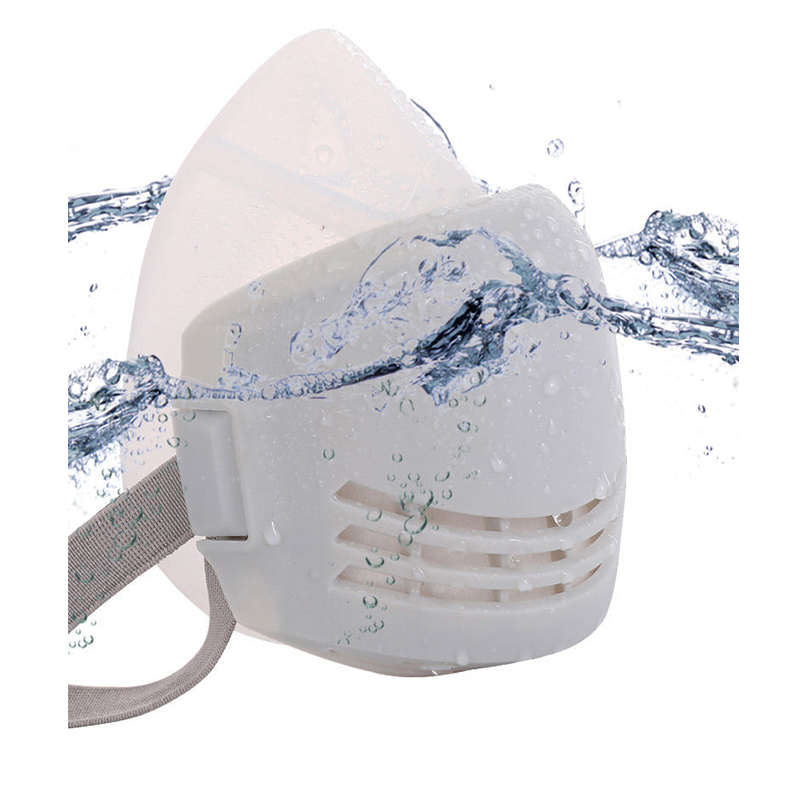 シリコーン防塵ガスマスク呼吸器と1201フィルター綿研磨研削 - Respirator Half Face のレビューと価格