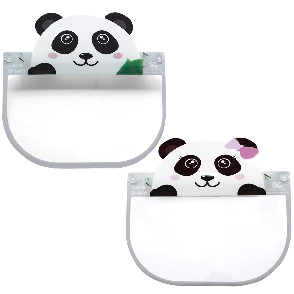 2 個の保護フェイスガード子供用漫画マスク防曇スプラッシュシ - Kids Face Mask のレビューと価格