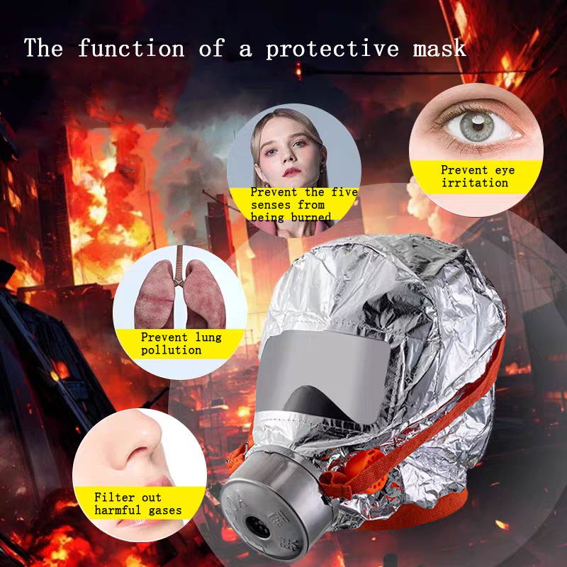 安全保護マスク フィルタータイプの消火呼吸器 消火呼吸器 煙 - Kn95 Respirator Mask のレビューと価格