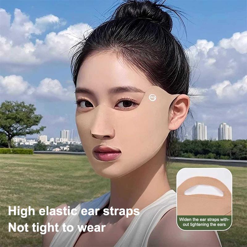 2 個の新しい通気性のあるアイスシルクマスク洗える防塵日焼け - Kids Face Mask のレビューと価格